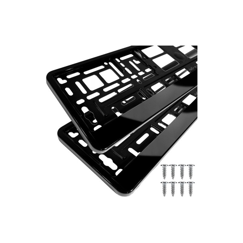 RAMKA POD TABLICE REJESTRACYJNĄ 2SZT. XTROBB 22028 - SOLIDNE WYKONANIE