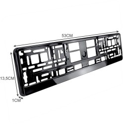 RAMKA POD TABLICE REJESTRACYJNĄ 2SZT. XTROBB 22028 - SOLIDNE WYKONANIE