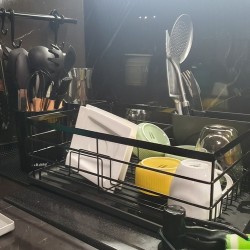 SUSZARKA DO NACZYŃ STOJĄCA - KOMPAKTOWA I FUNKCJONALNA