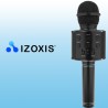 MIKROFON KARAOKE CZARNY IZOXIS 22189 - ZABAWA DLA CAŁEJ RODZINY