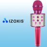 MIKROFON KARAOKE RÓŻOWY IZOXIS 22191 - DLA MIŁOŚNIKÓW MUZYKI