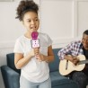 MIKROFON KARAOKE RÓŻOWY IZOXIS 22191 - DLA MIŁOŚNIKÓW MUZYKI