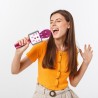 MIKROFON KARAOKE RÓŻOWY IZOXIS 22191 - DLA MIŁOŚNIKÓW MUZYKI