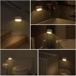 LAMPKA NOCNA LED Z CZUJNIKIEM RUCHU - PRAKTYCZNA I OSZCZĘDNA