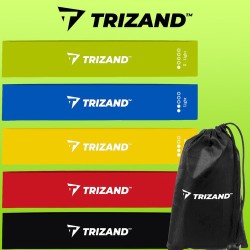 ZESTAW GUM DO ĆWICZEŃ 5SZT. - PRAKTYCZNY ZESTAW FITNESS