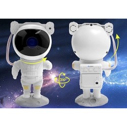 PROJEKTOR GWIAZD LED ASTRONAUTA - KLIMATYCZNA DEKORACJA