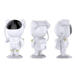PROJEKTOR GWIAZD LED ASTRONAUTA - KLIMATYCZNA DEKORACJA