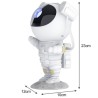 PROJEKTOR GWIAZD LED ASTRONAUTA - KLIMATYCZNA DEKORACJA