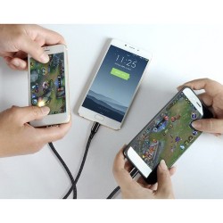 KABEL USB 3W1 IZOXIS 22194 - WIELOFUNKCYJNY I PRAKTYCZNY