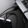 KABEL USB 3W1 IZOXIS 22194 - WIELOFUNKCYJNY I PRAKTYCZNY
