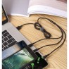 KABEL USB 3W1 IZOXIS 22194 - WIELOFUNKCYJNY I PRAKTYCZNY