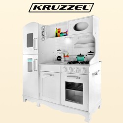 KUCHNIA DREWNIANA KRUZZEL 22112 - KREATYWNA ZABAWA W GOTOWANIE