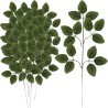 SZTUCZNE LIŚCIE 47CM ZESTAW 12SZT. - NATURALNY WYGLĄD