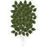 SZTUCZNE LIŚCIE 47CM ZESTAW 12SZT. - NATURALNY WYGLĄD