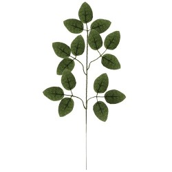 SZTUCZNE LIŚCIE 47CM ZESTAW 12SZT. - NATURALNY WYGLĄD