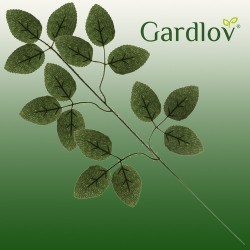 SZTUCZNE LIŚCIE 47CM ZESTAW 12SZT. - NATURALNY WYGLĄD