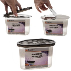 POCHŁANIACZ WILGOCI LAWENDOWY 500ML RUHHY 22136 - KOMPAKTOWE ROZWIĄZANIE