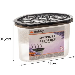 POCHŁANIACZ WILGOCI LAWENDOWY 500ML RUHHY 22136 - KOMPAKTOWE ROZWIĄZANIE