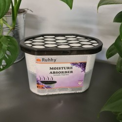 POCHŁANIACZ WILGOCI LAWENDOWY 500ML RUHHY 22136 - KOMPAKTOWE ROZWIĄZANIE