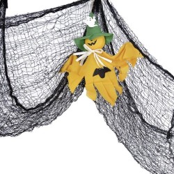 PAJĘCZYNA DEKORACJA 198X76CM - KLASYCZNA DEKORACJA HALLOWEEN