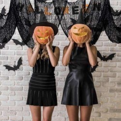 PAJĘCZYNA DEKORACJA 198X76CM - KLASYCZNA DEKORACJA HALLOWEEN