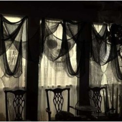 PAJĘCZYNA DEKORACJA 198X76CM - KLASYCZNA DEKORACJA HALLOWEEN