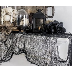 PAJĘCZYNA DEKORACJA 198X76CM - KLASYCZNA DEKORACJA HALLOWEEN
