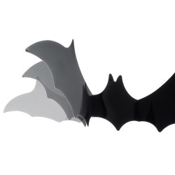 NIETOPERZ DEKORACJA ZESTAW 3SZT. - KLIMATYCZNA OZDOBNA NA HALLOWEEN