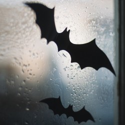 NIETOPERZ DEKORACJA ZESTAW 3SZT. - KLIMATYCZNA OZDOBNA NA HALLOWEEN
