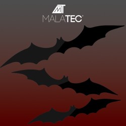 NIETOPERZ DEKORACJA ZESTAW 3SZT. - KLIMATYCZNA OZDOBNA NA HALLOWEEN