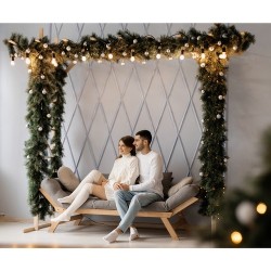 GIRLANDA CHOINKOWA 2.7M RUHHY 22321 - EFEKTOWNA I PRAKTYCZNA