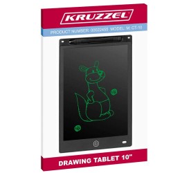 TABLET DO RYSOWANIA 10" CZARNY XL 22455 - WIĘKSZY FORMAT DO KREATYWNEGO RYSOWANIA