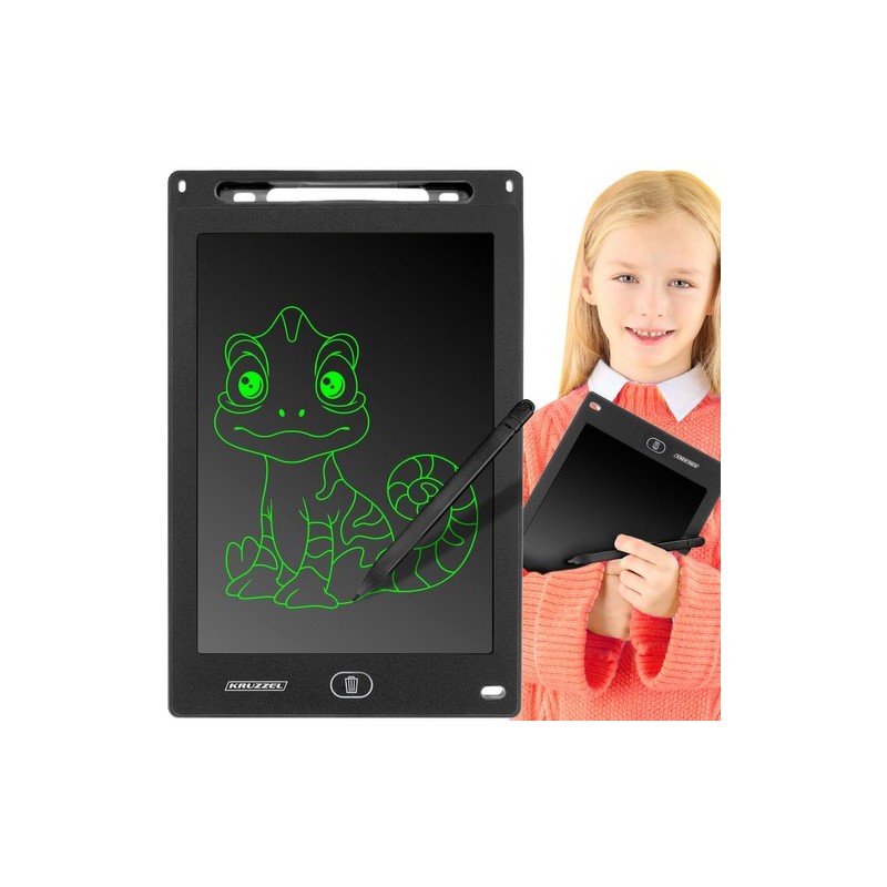 TABLET DO RYSOWANIA 12" CZARNY 22456 - NAJWYŻSZA WYGODA PRACY I ZABAWY