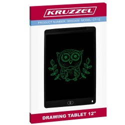 TABLET DO RYSOWANIA 12" CZARNY 22456 - NAJWYŻSZA WYGODA PRACY I ZABAWY