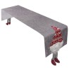 BIEŻNIK ŚWIĄTECZNY 180X33CM RUHHY 22501 - ELEGANCKA DEKORACJA STOŁU