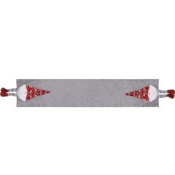 BIEŻNIK ŚWIĄTECZNY 180X33CM RUHHY 22501 - ELEGANCKA DEKORACJA STOŁU