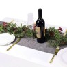 BIEŻNIK ŚWIĄTECZNY 180X33CM RUHHY 22501 - ELEGANCKA DEKORACJA STOŁU