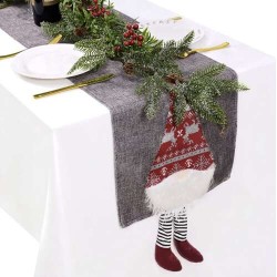BIEŻNIK ŚWIĄTECZNY 180X33CM RUHHY 22501 - ELEGANCKA DEKORACJA STOŁU