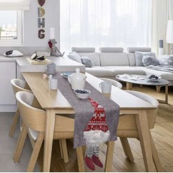 BIEŻNIK ŚWIĄTECZNY 180X33CM RUHHY 22501 - ELEGANCKA DEKORACJA STOŁU