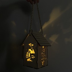 LAMPION LED ADWENTOWY - ŚWIĄTECZNY KLIMAT W TWOIM DOMU