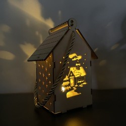 LAMPION LED ADWENTOWY - ŚWIĄTECZNY KLIMAT W TWOIM DOMU