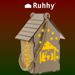 LAMPION LED ADWENTOWY - ŚWIĄTECZNY KLIMAT W TWOIM DOMU