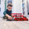 ZESTAW CIĘŻARÓWKA TIR Z 6 AUTAMI - IDEALNY PREZENT DLA MIŁOŚNIKÓW MOTORYZACJI