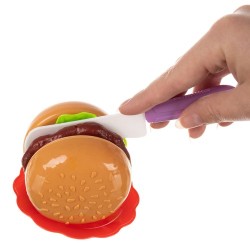 FAST FOOD ZESTAW ZABAWKOWY - KREATYWNA ROZRYWKA DLA NAJMŁODSZYCH