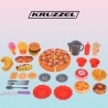FAST FOOD ZESTAW ZABAWKOWY - KREATYWNA ROZRYWKA DLA NAJMŁODSZYCH
