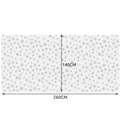 OBRUS ŚWIĄTECZNY 260X140CM RUHHY 22792 - ELEGANCKA DEKORACJA STOŁU