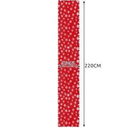 BIEŻNIK ŚWIĄTECZNY 220X35CM RUHHY 22789 - DODATEK DO ELEGANCKIEJ ZASTAWY