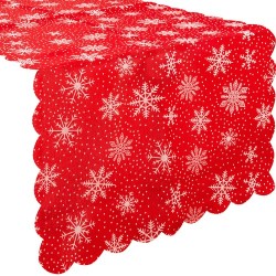 BIEŻNIK ŚWIĄTECZNY 185X35CM RUHHY 22786 - IDEALNA OZDOBNA NA STÓŁ