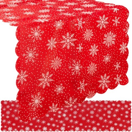 BIEŻNIK ŚWIĄTECZNY 150X35CM RUHHY 22788 - WYRAFINOWANA OZDOBNA NA STÓŁ