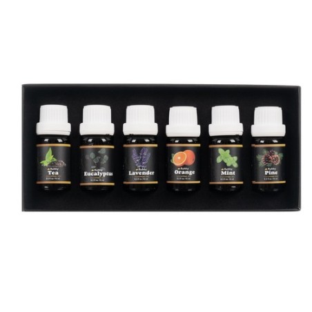 OLEJEK ETERYCZNY ZESTAW 6SZT. 10ML 21939 - NATURALNE ZAPACHY DLA DOMU
